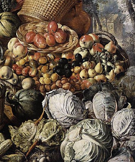 Joachim Beuckelaer Market Woman with Fruit Norge oil painting art